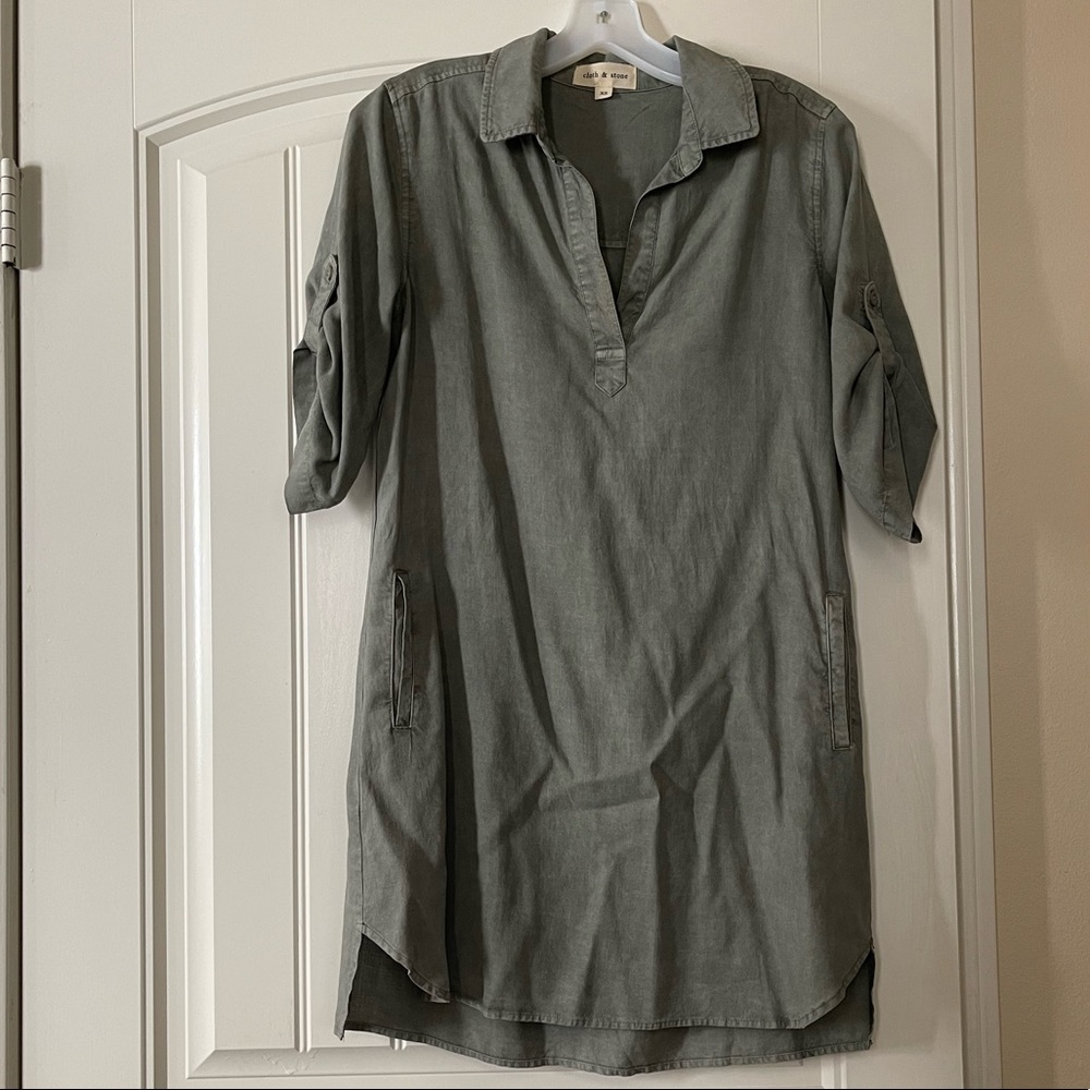 Cloth & Stone Shirt Dress